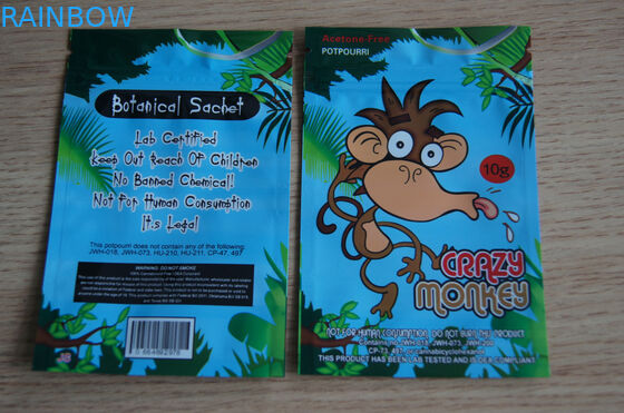 4G 5G 10G tas bunga rampai kosong, pencetakan kemasan gravure Scooby Snax