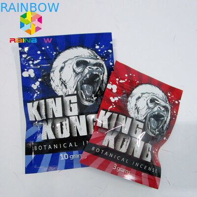 Zip Packaging Bags Herbal Incense, Chemical Voodoo Spice Smoke Bag Untuk Potpourri