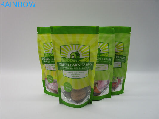 Tas Ziplock Hitam Plastik Ganja Medis / Tembakau / Herbal / Bumbu Packing