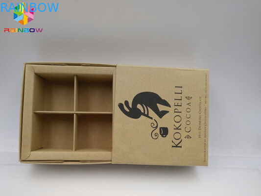 Kotak Kertas Cetak Kustom PVC / Kraft, Kemasan Kotak Hadiah Dengan Jendela Transparan