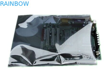 Kunci Zip Silver Tas Anti Statis Besar Transparan / Setengah Transparan Nylon