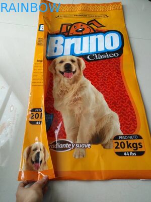 Side Gusset Pouch Tas Penyimpanan Makanan Kemasan Side Gusset Untuk Makanan Hewan Ternak