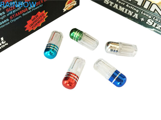 Red Rhino 69 Kapsul Pembesaran Penis Botol Peluru / Pil Seks Plastik