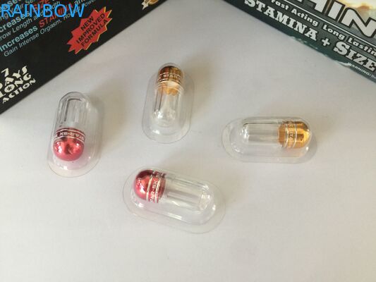 ISO botol pil plastik pria botol kemasan pil untuk Black Stallion / Supper Panther