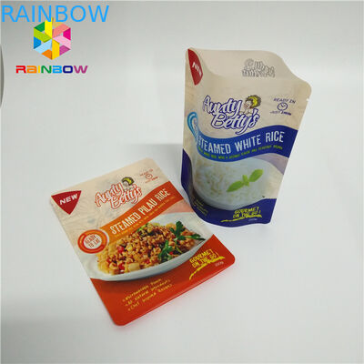 Food Grade Makanan Vacuum Seal Bags Suhu Tinggi Plastik Standing Retort Pouch