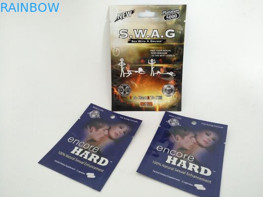 Tablet Obat Foil Kantung Kemasan Kelembaban Bukti Laminasi Mylar Foil Pill