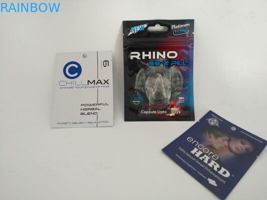 Kemasan Laminated Food Foil Pouch Encore Kantong Pil Ziplock Medis Keras