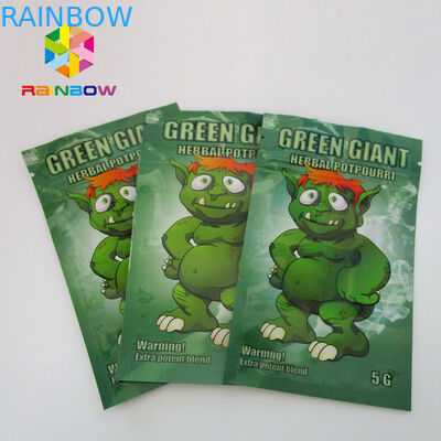 Male Enhancement Pill Bags 3 - Side Seal Zip Flat Pouch Pembungkus Dengan Hang Hole