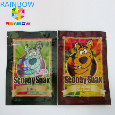 Male Enhancement Pill Bags 3 - Side Seal Zip Flat Pouch Pembungkus Dengan Hang Hole