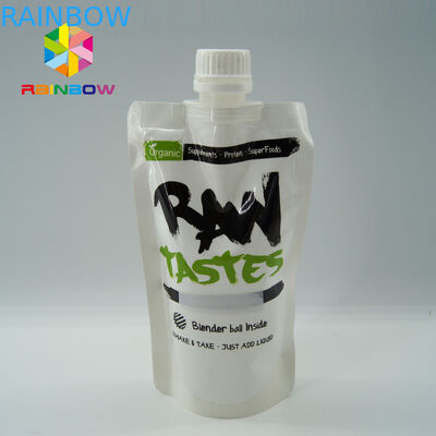 Tas Kemasan Madu Dicetak Disesuaikan dengan Spout / Stand Up Pouch untuk Bee Honey