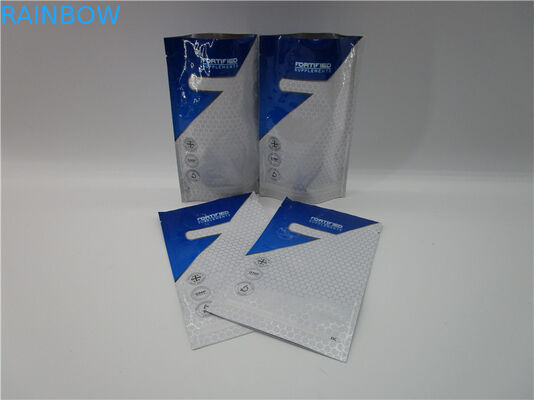 protein Stand Up Pouch untuk 2lb protein bubuk aluminium foil tas kunci zip
