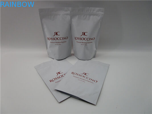 Coffee Valve Protein Powder Kemasan Matt Foil Zip Lock Bag Stand Up Pouch bag