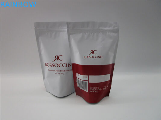 Coffee Valve Protein Powder Kemasan Matt Foil Zip Lock Bag Stand Up Pouch bag