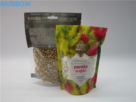 suplemen gizi kemasan tas makanan tas mylar foil dengan kunci ritsleting untuk bubuk protein