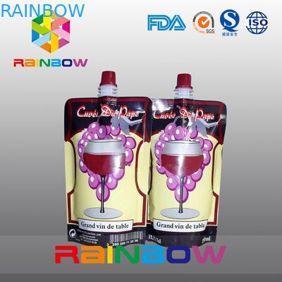 Tas Makanan Bayi Reusable / Kantong Makanan Bayi Kemasan Dengan Spout Tube Dan Sendok