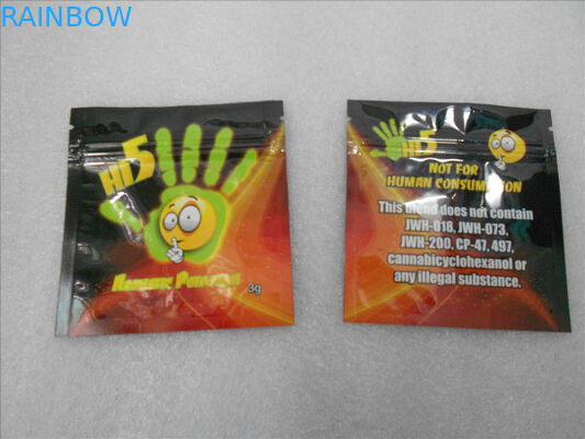California Dream Herbal Dupa Kemasan Kantong Ritsleting Datar Pil Kimia THC Sachet