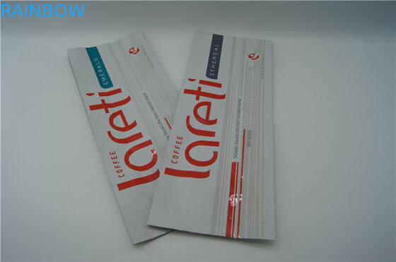 Tas pengemasan kopi sisi gusset customzied untuk kopi bubuk dengan katup