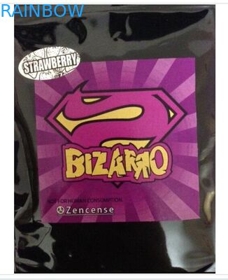 10g Bizarro Herbal Dupa Tas Kunci Zip Berdiri Kantung Cerat Dengan Berbagai Rasa