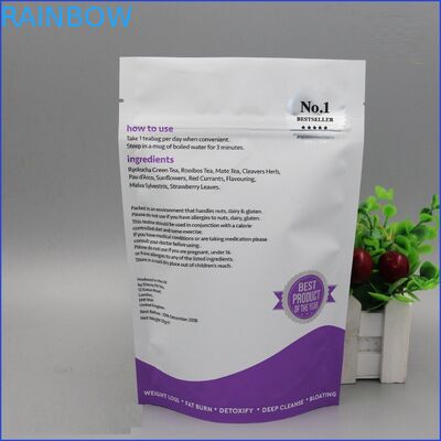 Label pribadi Aluminium Foil Bubuk Ritsleting Tas / 1 kg 500g Whey Protein Powder Kantong / 250g Suplemen Bubuk doypack