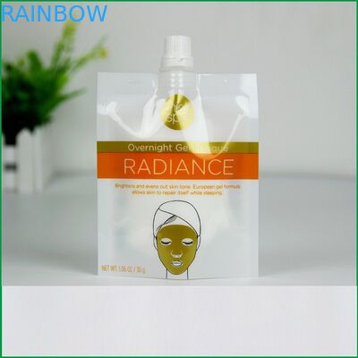 Kantung stand up cair dengan kantung spout / spout untuk kantung spout gel masque / shampoo