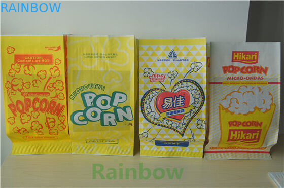 kertas cetak kustom Snack Bag Packaging tas popcorn microwave