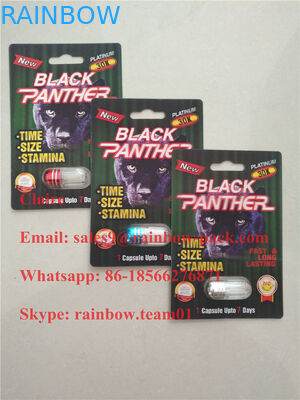 Kartu Kertas 3D Blister Kapsul Seksual / Paket Peningkatan Seksual Seks Pria