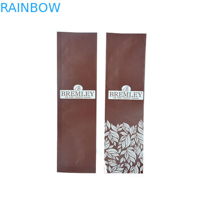 Flat Bottom Food Grade Stand Up Ramah Lingkungan Kantong Kopi Kemasan Katup Degassing