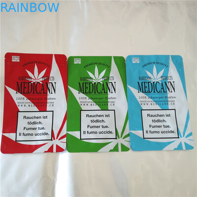 Cbd Thc Fudge Seeds Panas Kantong Plastik Sealable, Aluminium Foil Sachet Untuk Cbd Gummy