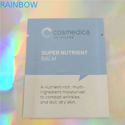 Sampel Kemasan Kantong Plastik Aluminium Foil Sachet Kosmetik, Sampel Kosmetik Sealing Tiga Sisi Sachet