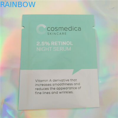 Sampel Kemasan Kantong Plastik Aluminium Foil Sachet Kosmetik, Sampel Kosmetik Sealing Tiga Sisi Sachet