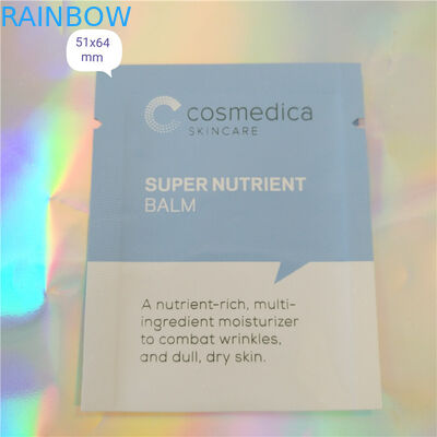 Sampel Kemasan Kantong Plastik Aluminium Foil Sachet Kosmetik, Sampel Kosmetik Sealing Tiga Sisi Sachet