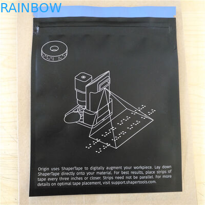 Three Side Seal Mylar Ziplock Kantong Plastik Untuk Kemasan Pita Medis