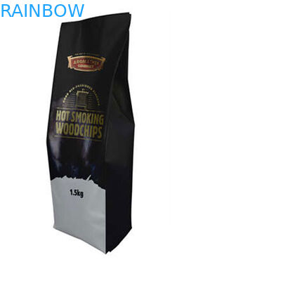 Sisi dicetak kustom buhul foil berjajar tas kopi grosir paket 500g 1 kg