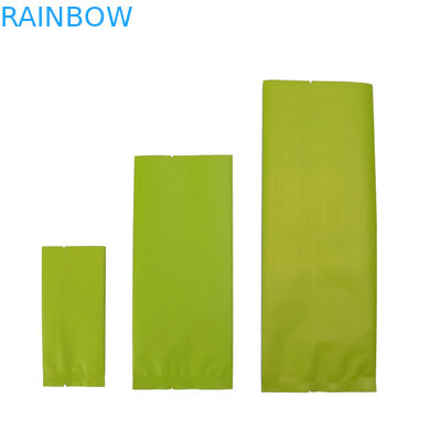 Kustom dicetak Recloseable warna putih Aluminium Foil Coffee Bag 500g 1kg dengan katup