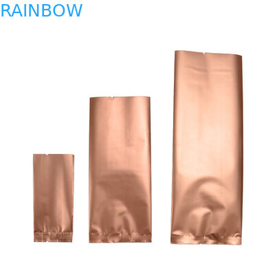 Kustom dicetak Recloseable warna putih Aluminium Foil Coffee Bag 500g 1kg dengan katup