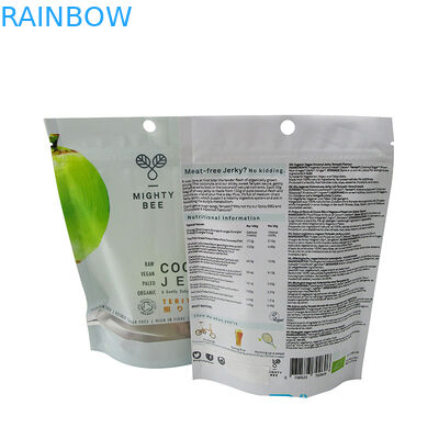 Kustom Dicetak Kantong Plastik Kemasan Foil Mylar Ziplock Bags untuk permen