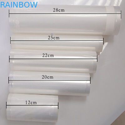 11 "x 50 'Penghemat Makanan Kemasan Makanan Film food grade Vacuum Seal Bag Rolls untuk makanan laut