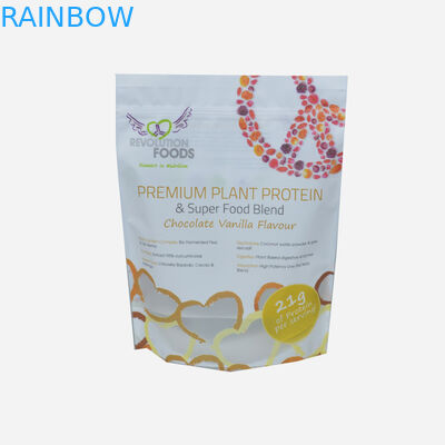 Bahan disetujui FDA plastik berdiri kantong ziplock tas aluminium foil untuk packagiing tembakau