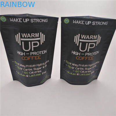 Food Grade dapat digunakan kembali Stand Up Kantong Plastik Kemasan Foil Coffee Bags 250g 500g 1kg