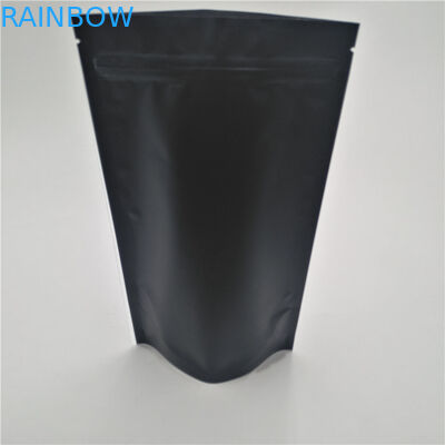 1lb Matte Plastik Putih Ditutup Kembali Stand Up Coffee Pouch Dengan Valve