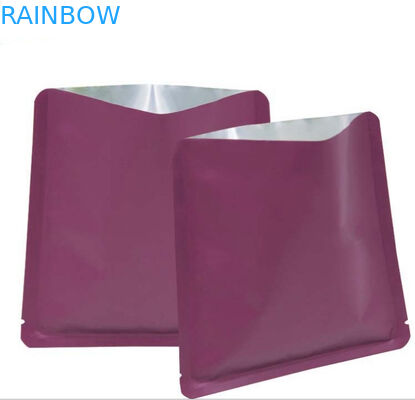 Kantong Segel Panas Berwarna-warni Kantong Kemasan Bersegel Tiga Sisi Untuk Masker Perawatan Kulit