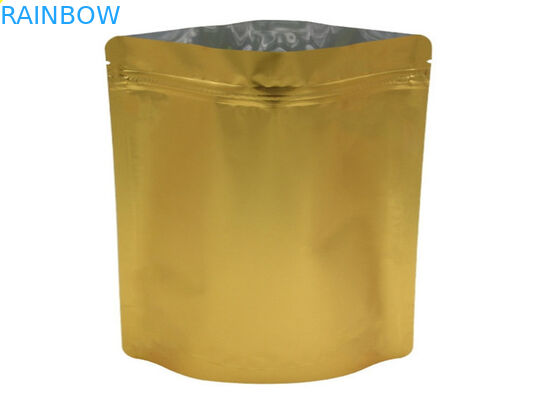 Cetak Kustom Stand Up Snack Bag Packaging / Food Packaging Bags Dengan Aluminium Foil