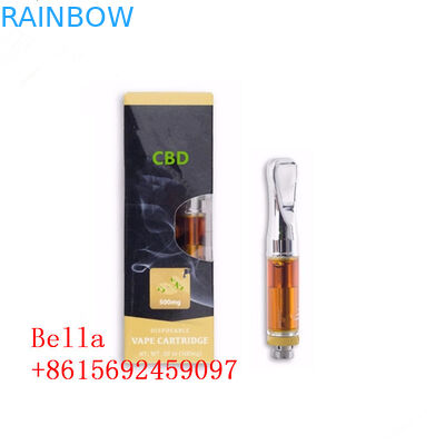 Oil Vape Shatter Pen Kemasan Box Moistureproof Dengan Bahan Laminated