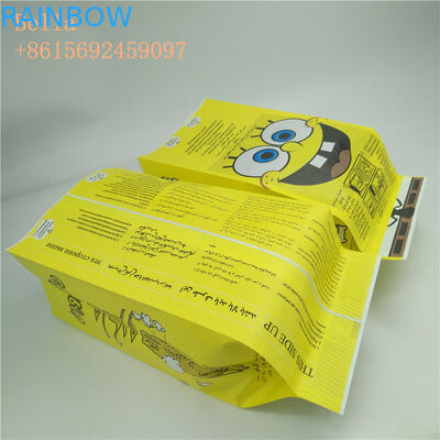 100g / 120g Microwave Popcorn Bag Kertas Reflektif Untuk Manual / Auto Mengisi Mesin