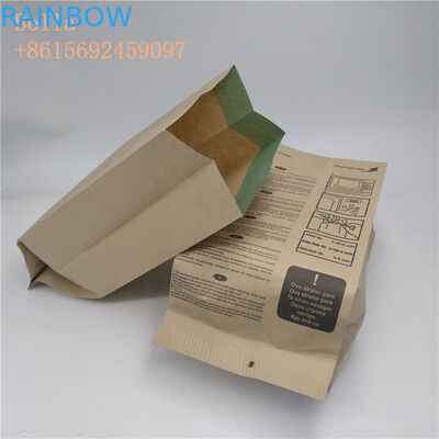 100g / 120g Microwave Popcorn Bag Kertas Reflektif Untuk Manual / Auto Mengisi Mesin