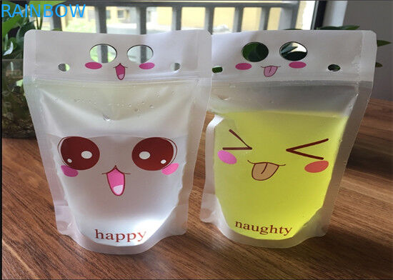 Zipper Stand Up Pouches Gravnre Printing Reusable Custome Tebal Untuk Susu