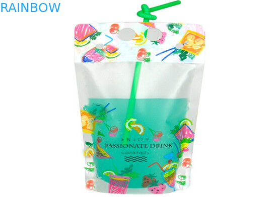 Zipper Stand Up Pouches Gravnre Printing Reusable Custome Tebal Untuk Susu