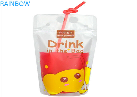 Zipper Stand Up Pouches Gravnre Printing Reusable Custome Tebal Untuk Susu