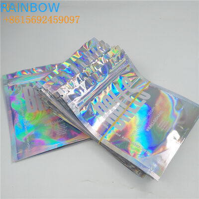 Kemasan Kantong Foil Holografik Plastik Glossy