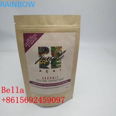 Kantong Kertas Plastik Stand Up Disesuaikan